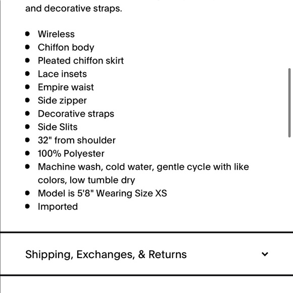 Savage x fenty black baby doll lace dress - Picture 6 of 6